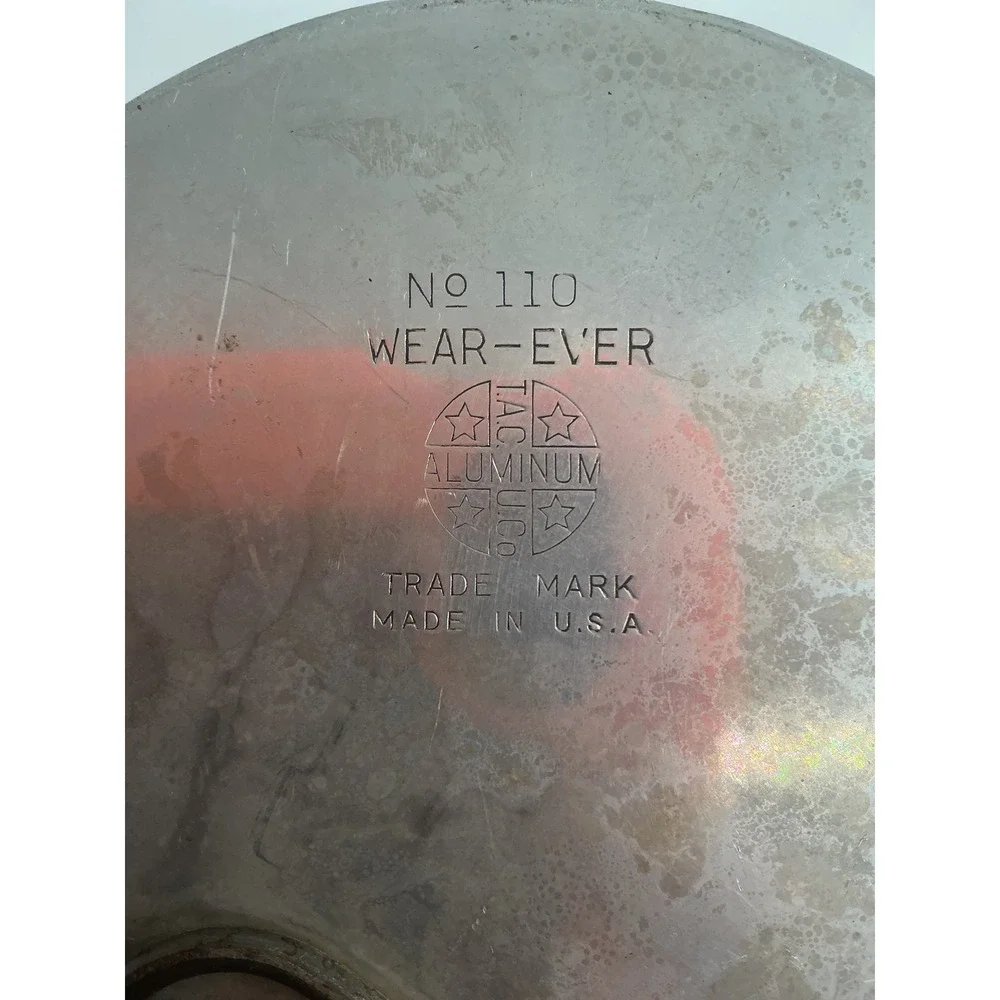 Vintage Wear-Ever Aluminum Melon Mold No 110 with Lid Made in USA Silver Kitchen
